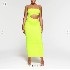 SKIMS Fits Everybody Cutout Long Dress NWT